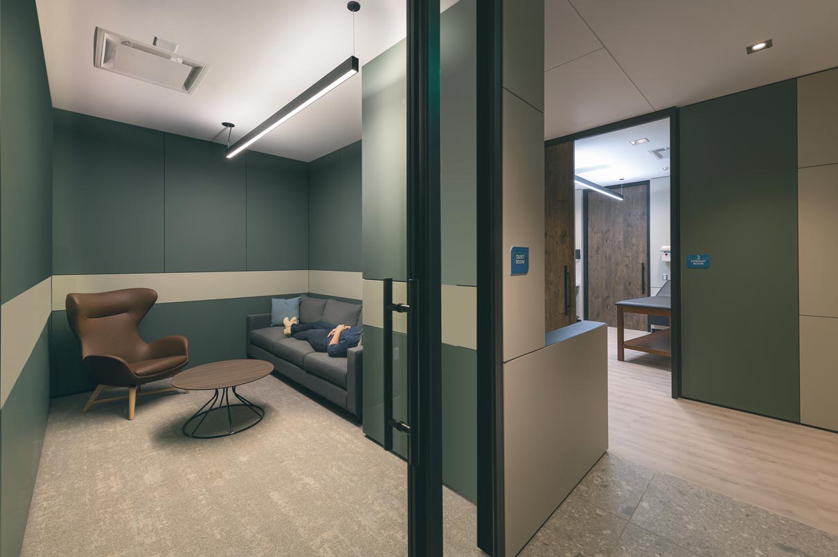 Quiet Waiting Room at Mind+ Neurology